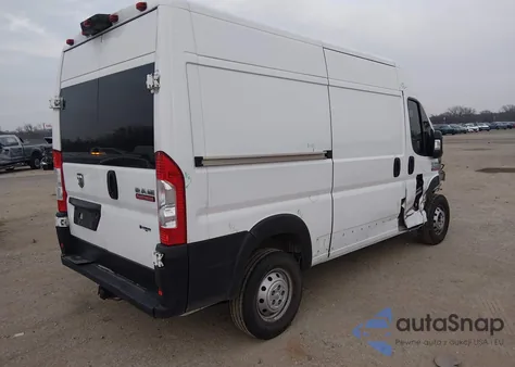 2020 Ram Promaster 1500 High Roof 136 Wb из США, поврежденный, VIN 3C6TRVBG6LE126280